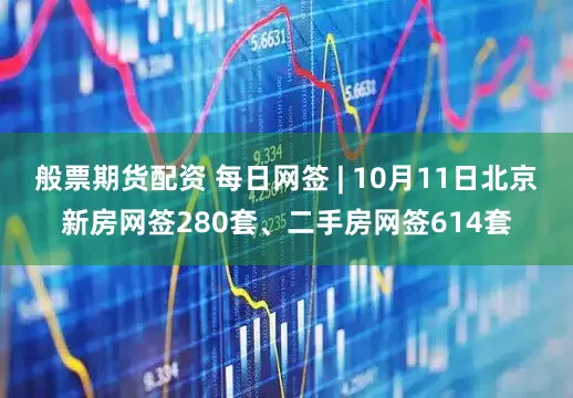 般票期货配资 每日网签 | 10月11日北京新房网签280套、二手房网签614套